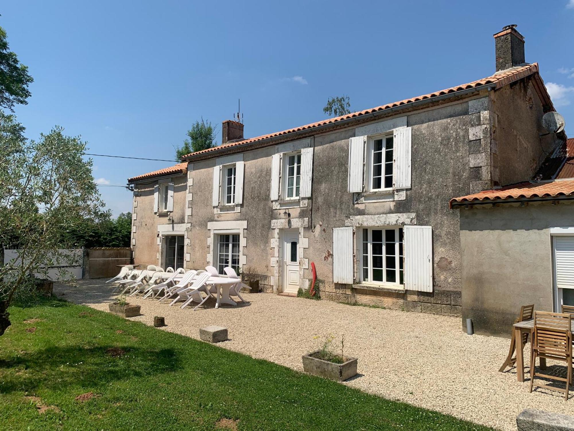 Une Chambre Au Calme En Gatine Deux-Sevrienne Vouhe  Exterior foto