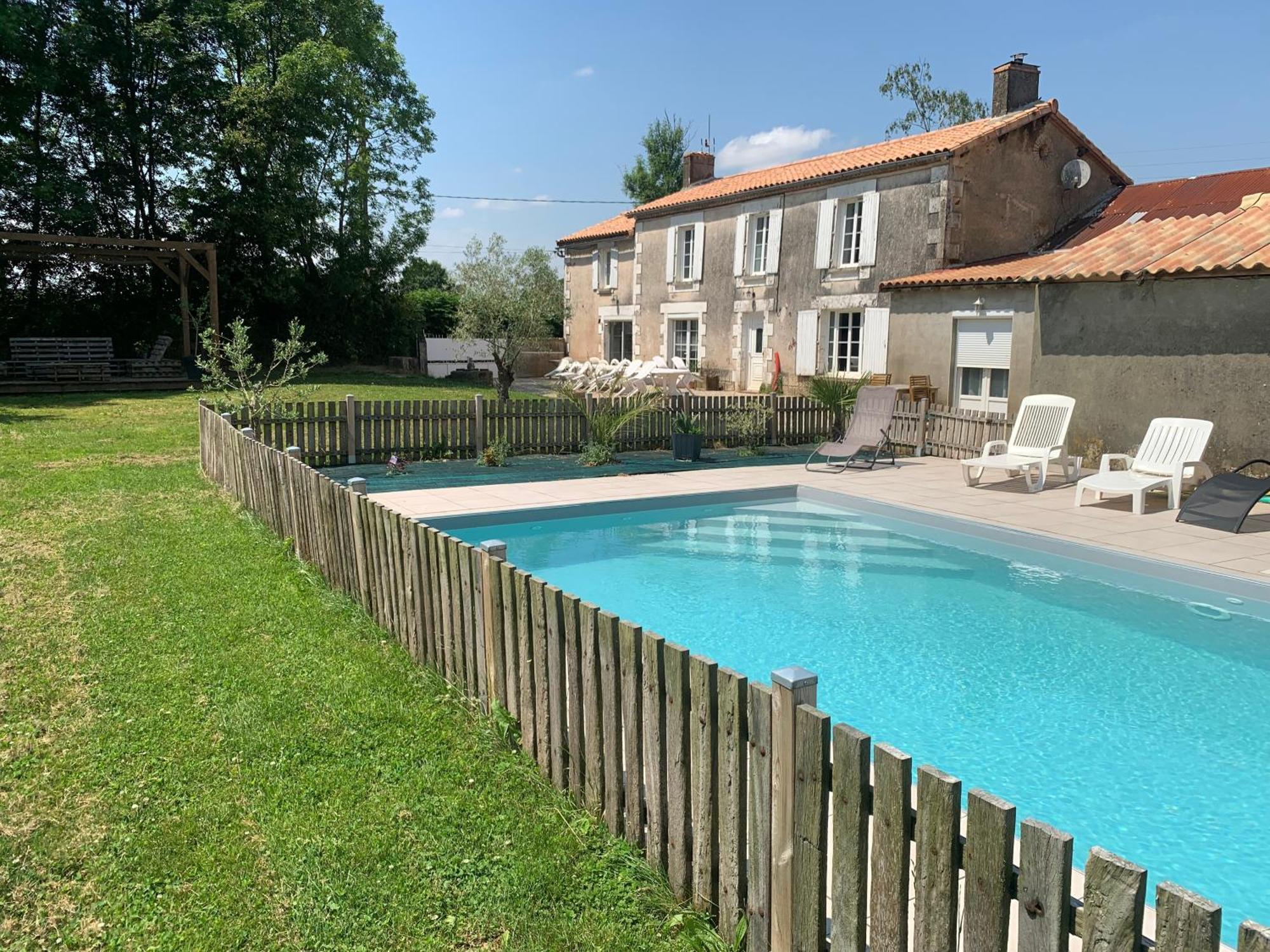Une Chambre Au Calme En Gatine Deux-Sevrienne Vouhe  Exterior foto